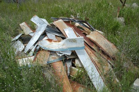 Thunder Bay Drive-In Theatre - More Screen Parts (newer photo)